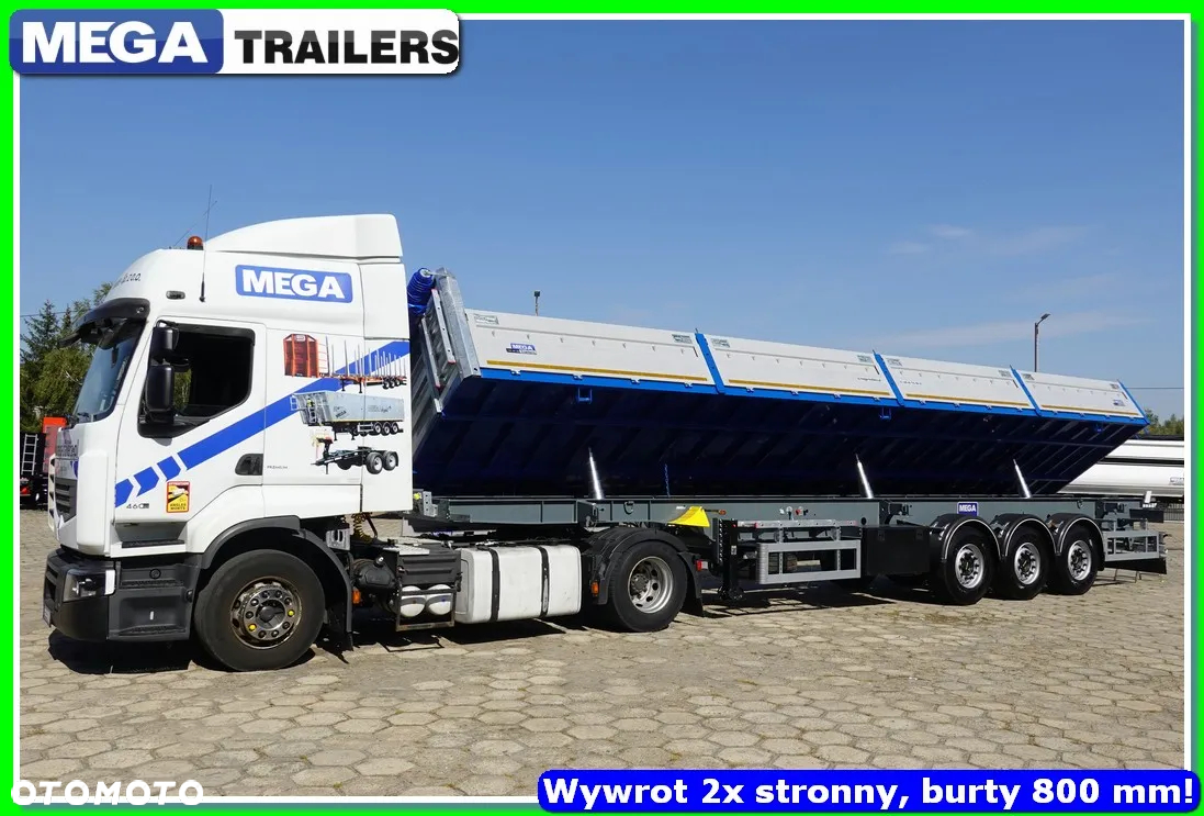 Inny Platforma z wywrotem, 2 strony, 12,60 m, burta 800 mm! - 7