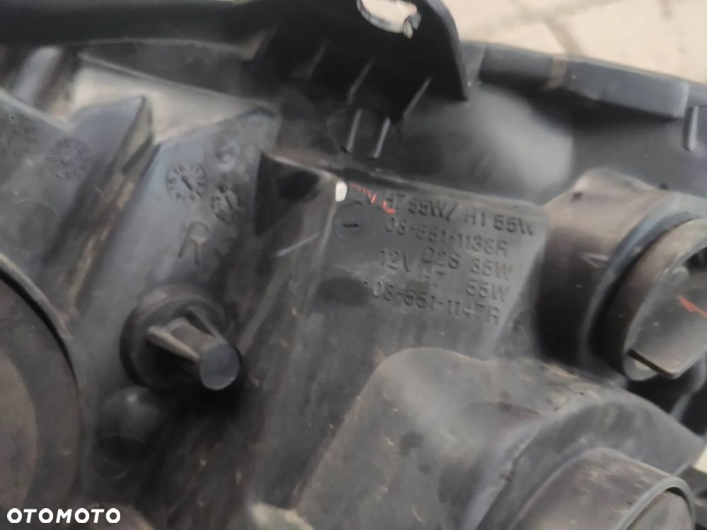 KL Lampa Prawy Lewy Przód Renault Clio II Lift Czarne - 6