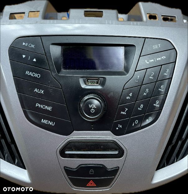 B2 FORD TRANSIT CUSTOM 2013 -  RADIO KRATKI NAWIEWU PANEL BK2T-18D815-GF - 3