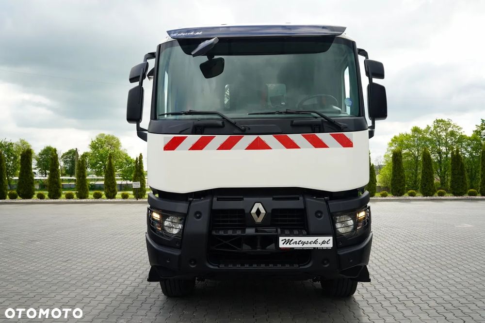 Renault K 380 / 6x4 / WYWROTKA 2 STRONNA / HYDROBURTA + HDS HIAB 211 EP- 4 / PILOT / ŁYCHA /  EURO 6 - 16