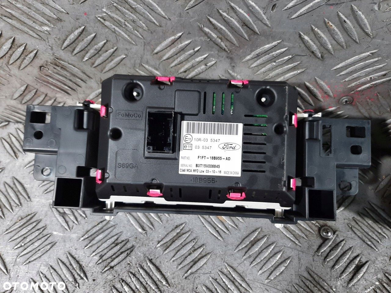 FORD FOCUS MK3 FL 17R RADIO CD PANEL WYSWIETLACZ - 4
