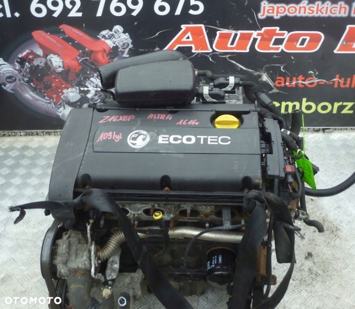 SILNIK OPEL ASTRA 1.6 16V Z16XEP 109 TYS - 1