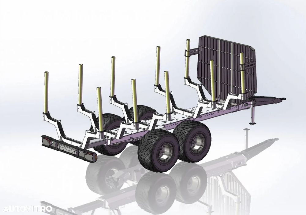 Alta Remorca forestiera Palms 12u +7.78 - 4