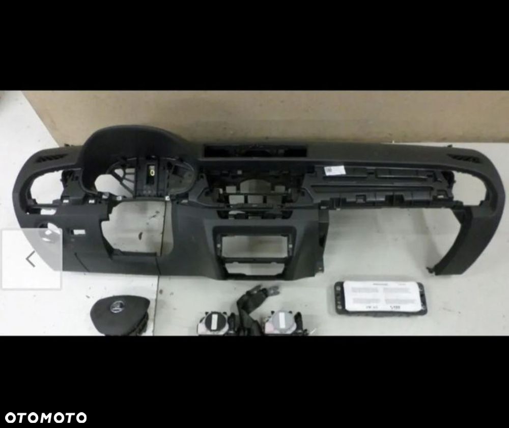 fabia 3 III oryginalna Deska Konsola Kokpit Airbag Pasy - 1