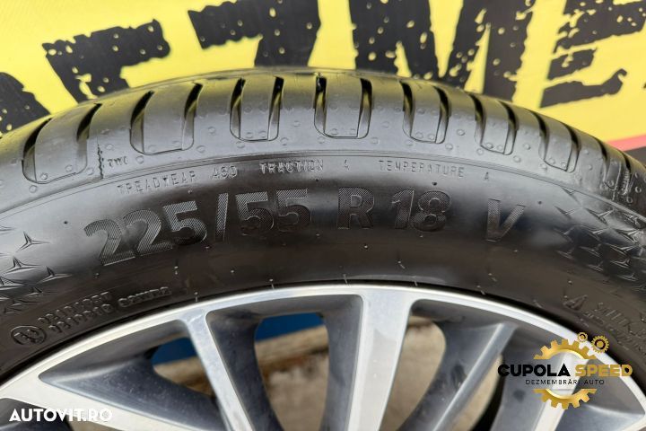 Jante cu anvelope Continental 225/55/ R18 5x114.3 7Jx18H2 ET-51 52910 - 4