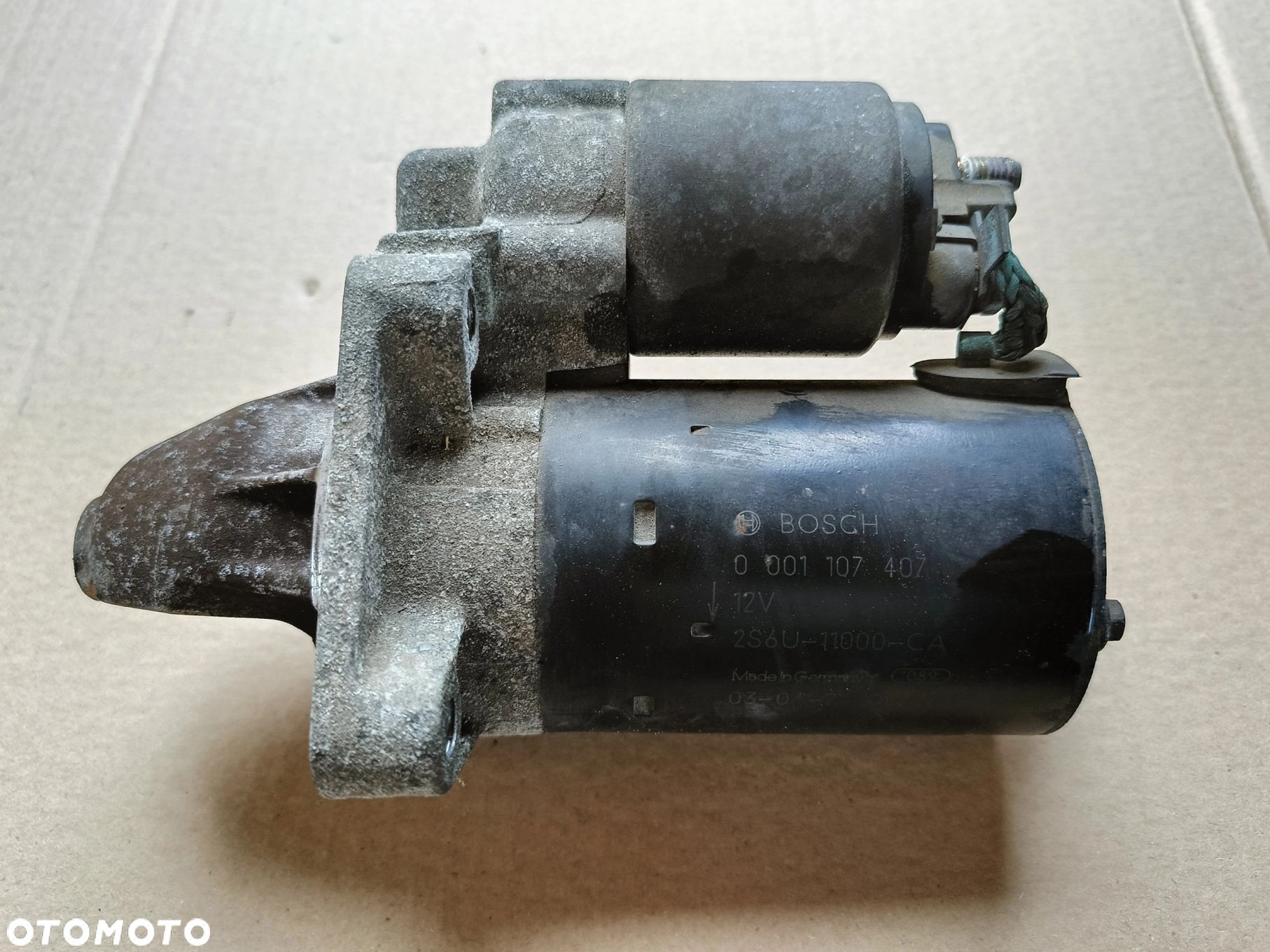 Fiesta MK6 rozrusznik 1,25 benzyna Fusion Mazda 2 Ford - 1
