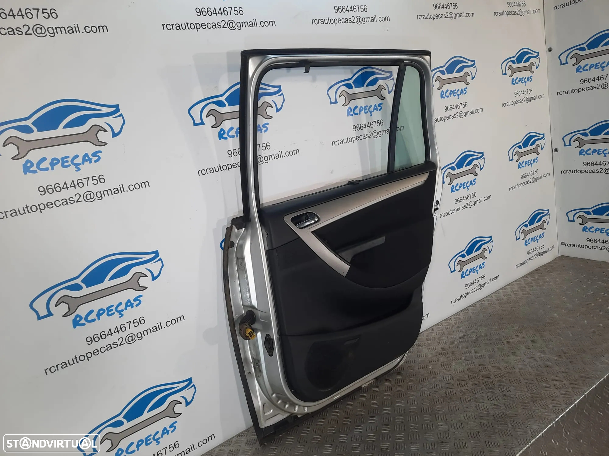 PORTA TRASEIRA TRÁS DIREITA CITROEN C4 GRAND PICASSO FECHO ELEVADOR MOTOR PUXADOR VIDRO CORTINA - 6