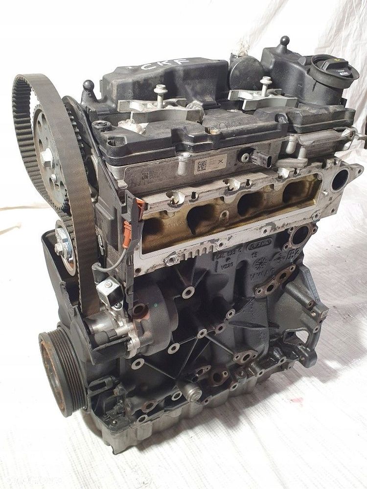 A3 8V GOLF VII LEON III 2.0 TDI CKF SILNIK KOMPLETNY BLOK SŁUPEK SUPER STAN - 2