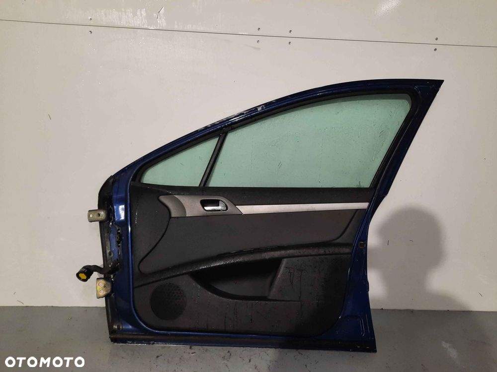} DRZWI PRZÓD PRZEDNIE PRAWE PEUGEOT 407 EGED GRANAT GRANATOWE - 7