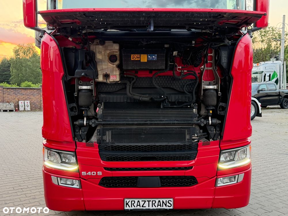 Scania 540S na starym silniku pojedyncze głowice bez egr perfekcyjny stan cala na poduszkach z Niemiec kontrakt ASO - 26