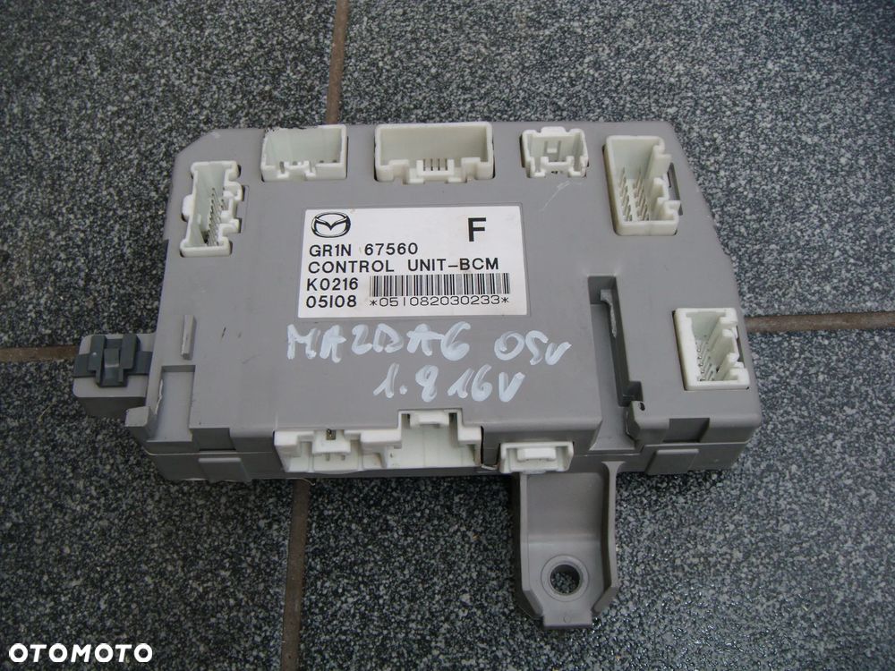 mazda 6 05r 1.8 16v moduł komfortu gr1n67560 - 1