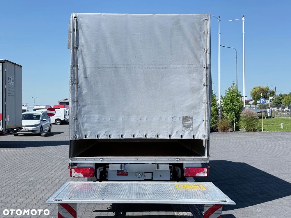 Mercedes-Benz Sprinter 319 CDI V6 Plandeka 8EP + Firana + Winda 750 Kg Salon PL - 7