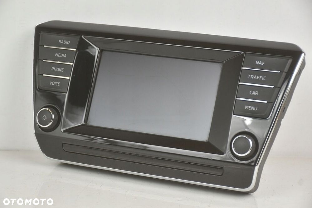 radio * ekran nawigacja skoda superb iii 3v 3v0919605a - 1