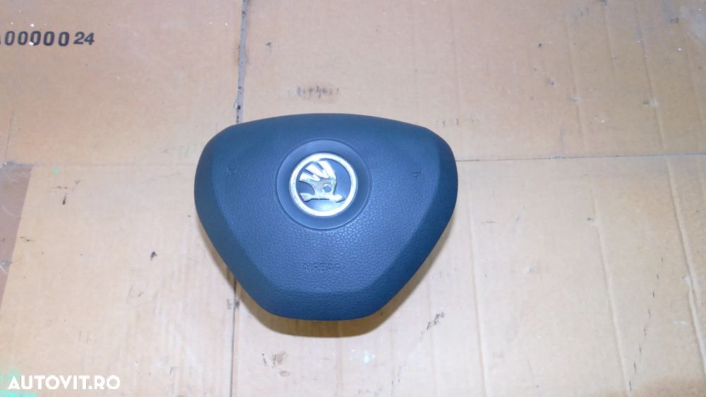 Airbag volan Skoda Fabia,Yeti,Octavia,Rapid an 2016 cod 6V0880201 - 1