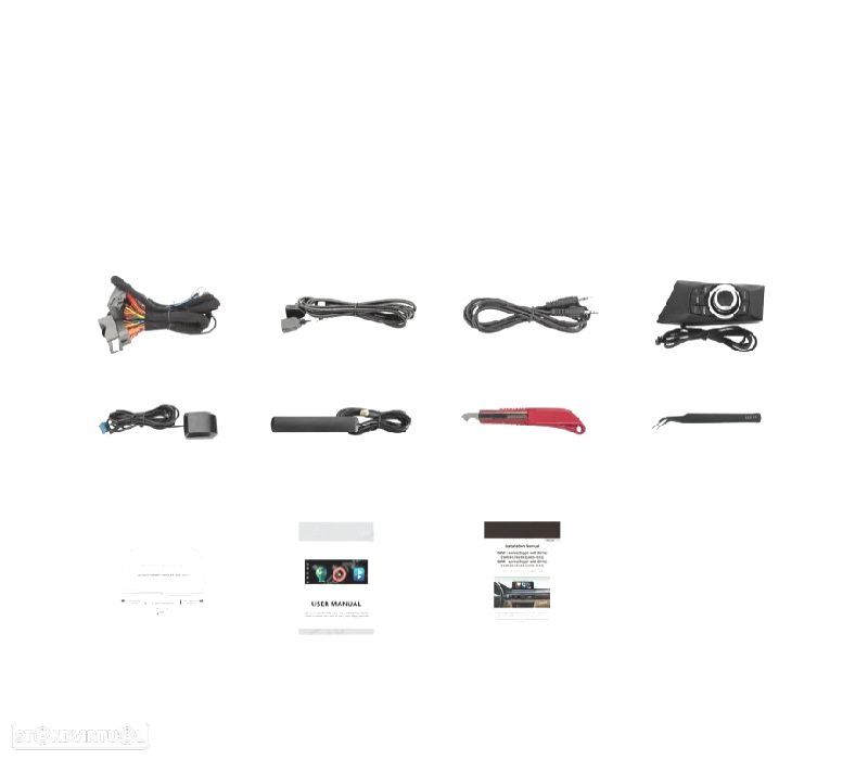 AUTO RÁDIO GPS ANDROID 12 BMW E81 E82 E87 E88 06-12 SEM ECRA DE ORIGEM - 2
