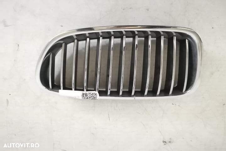 Grila Nara Stanga Originala BMW Seria 5 F10 2009 2010 2011 2012 2013 - 1