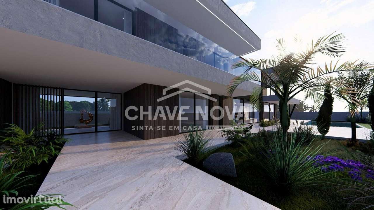 Moradia Isolada V4 c/ Piscina em Sta. Maria da Feira (Cavaco) - Grande imagem: 4/9