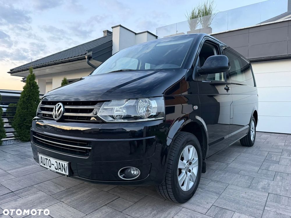 Volkswagen TRANSPORTER T5 LIFT Klima Elektryka Navi Tempomat Dubel Kabina Brygadówka Pdc Hak - 9