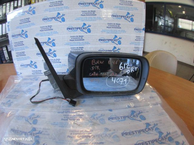 Espelho Esp4071 BMW E46 FASE 2 2002 2.0D 320D 150CV 4P AZUL DRT ELETRICO 5 PINOS - 1
