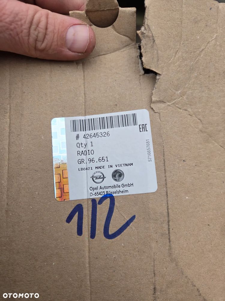 Radio Nawigacja Opel Adam Corsa E 42645326 LC7F 555343750 - 11