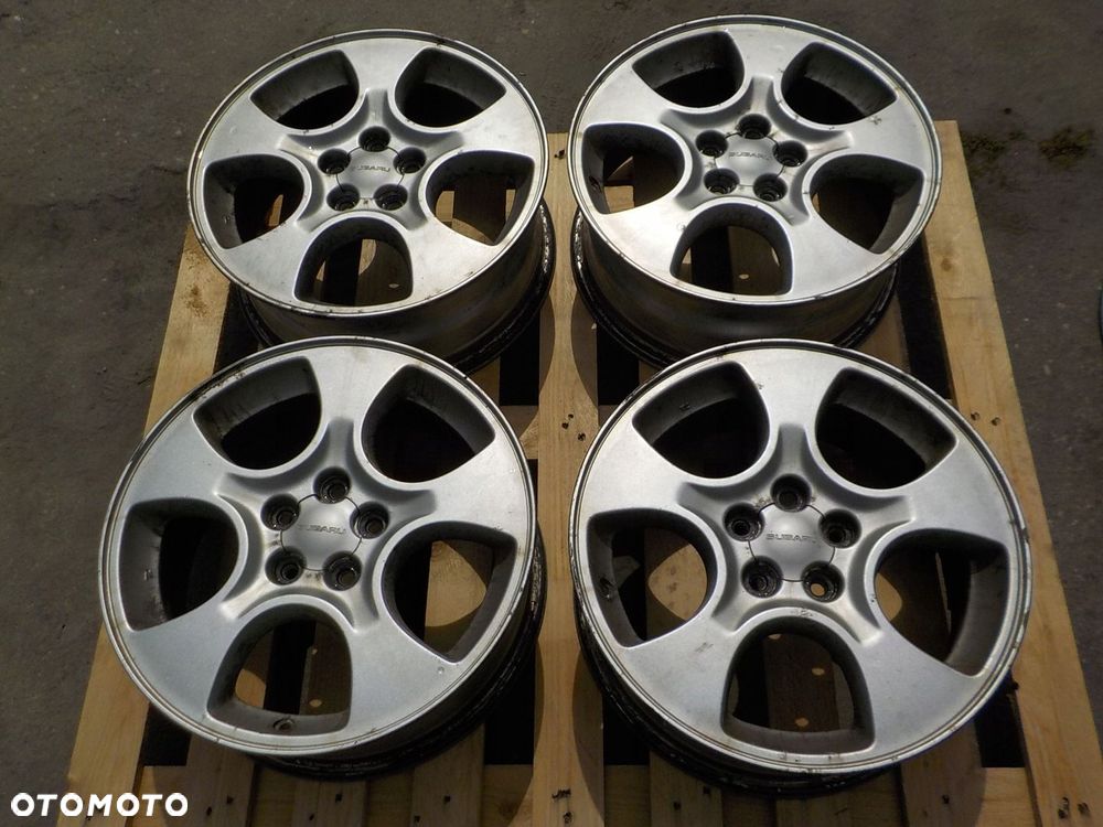 SUBARU FORESTER II SG IMPREZA LEGACY IV FELGI ALUMINIOWE R16 5x100 - 1