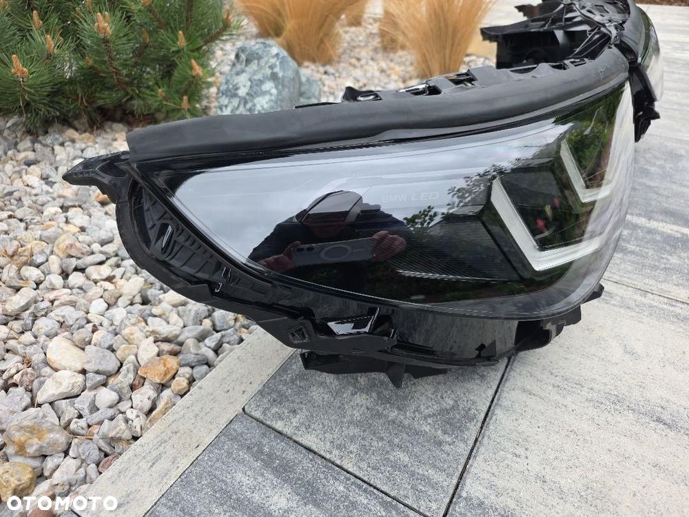 BMW X3 G45 Lampy przód Full Led Adaptive Shadow Line 8087163-08 8087164-07 - 6