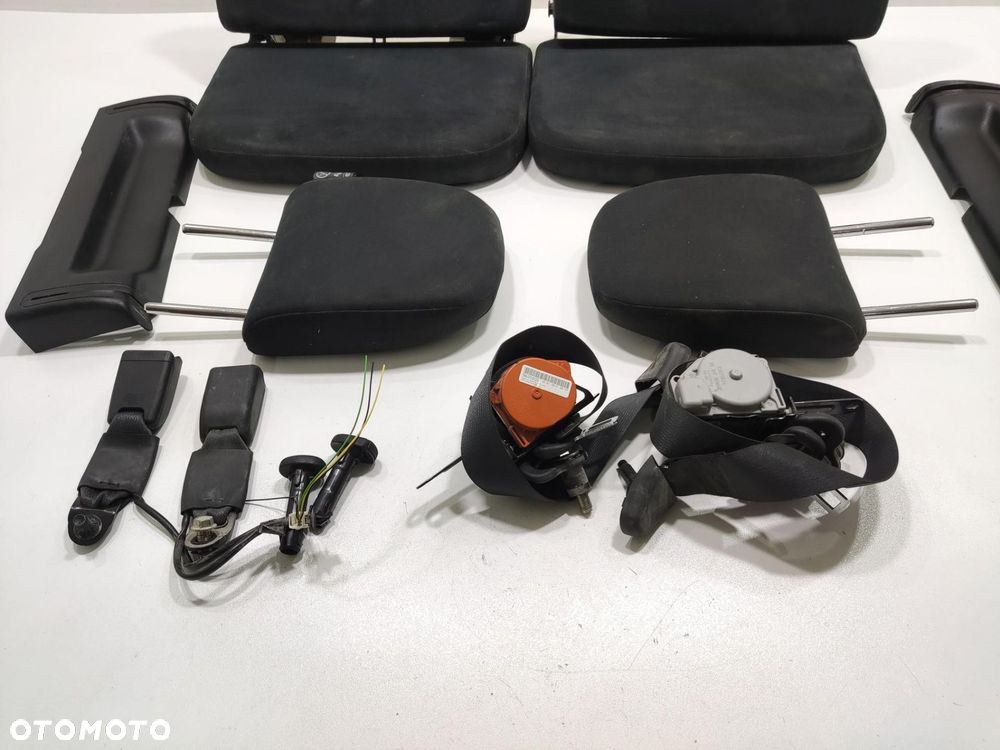 FOTELE TYŁ TYLNE PASY ZESTAW NISSAN NAVARA IV D23 NP300 2015-2022 KING CAB - 3