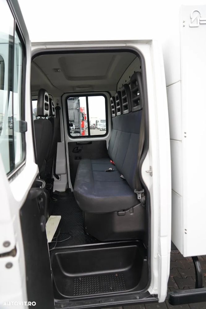 Iveco DAILY 35-140 / BASCULATOR / CU TRACȚIE MÂNĂ / DOUĂ TRACȚII / MANUAL / 6 LOCURI / - 33