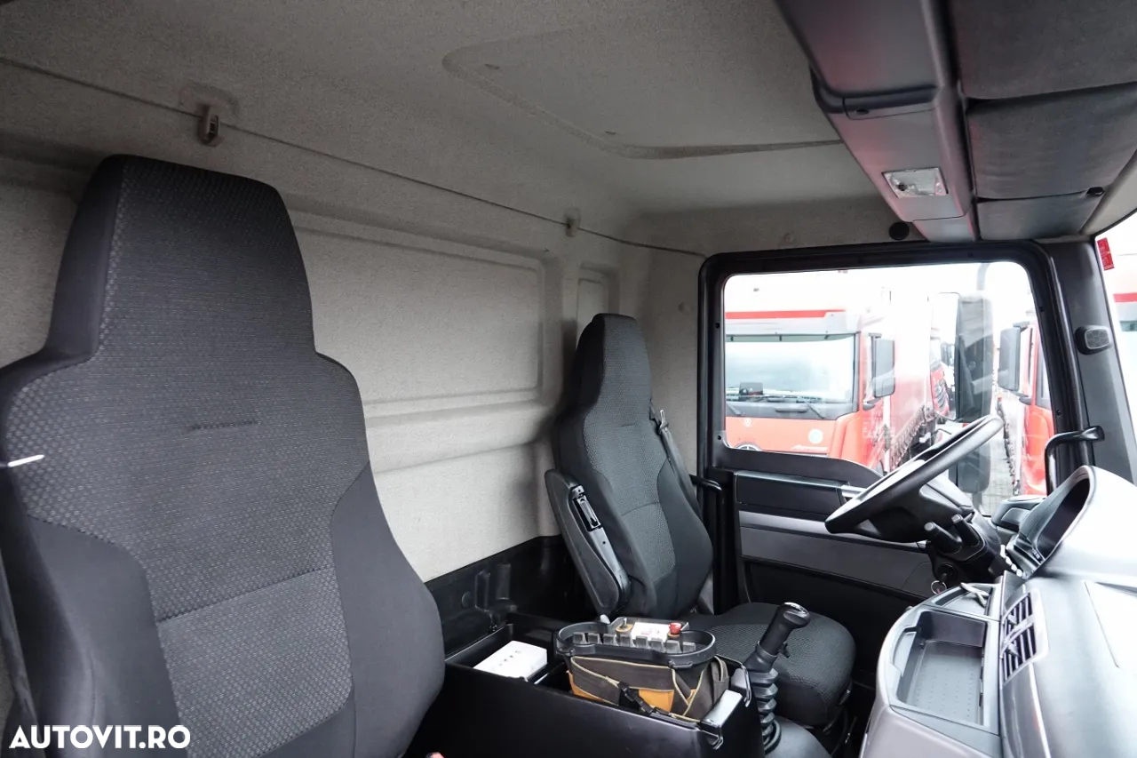 MAN TGM 13.290 / 4x4 / HDS HC 190 + GAMURIȚĂ 2 m / FORMAȚIE RICH / EURO 6 / MANUAL / AN 2019 - 35
