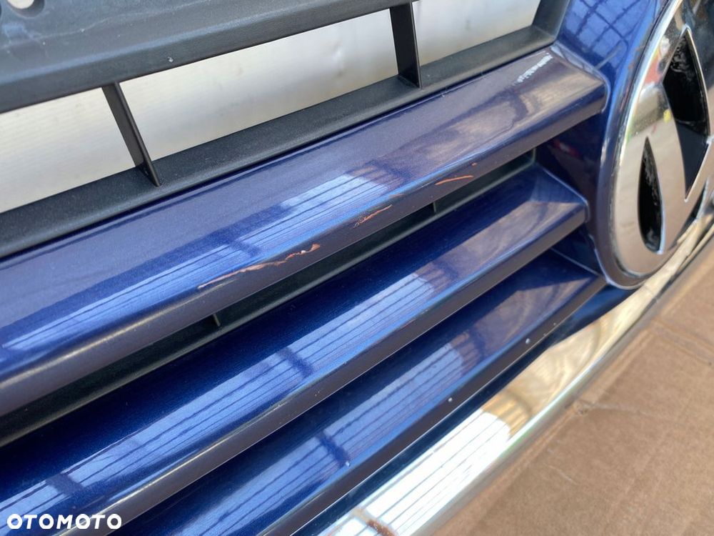 VW T5 CARAVELLE MULTIVAN 04- ATRAPA GRILL ORYGINAŁ METALIK 7H5A807101 - 9