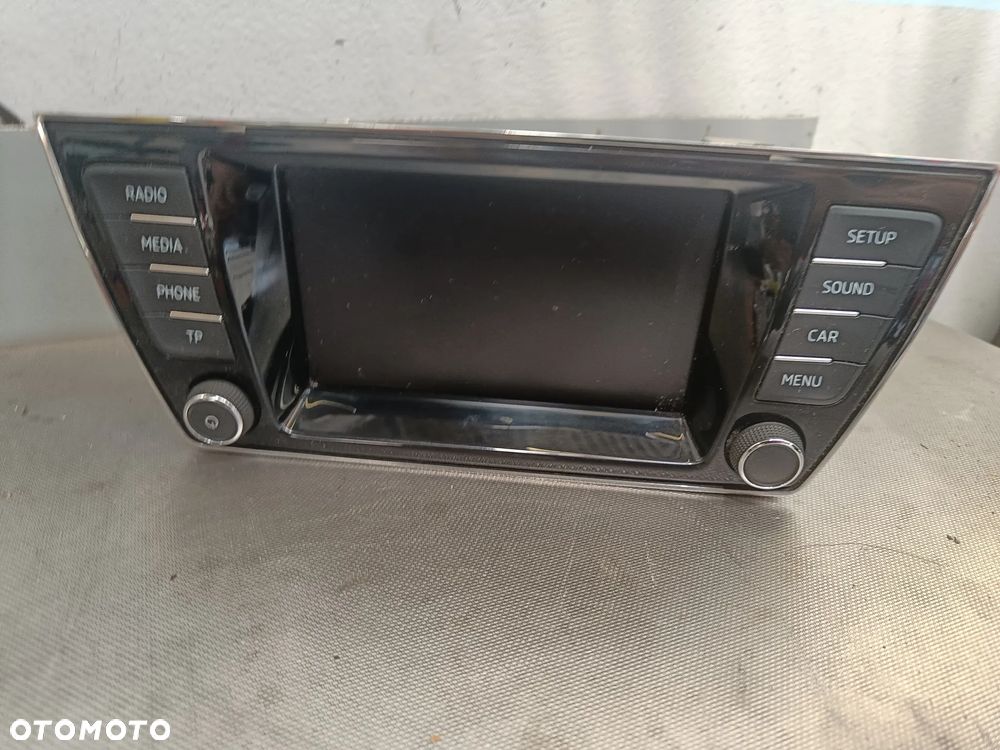 Radio Skoda Fabia 3 III Wyświetlacz Ekran Dotykowy 6V0919604 - 1