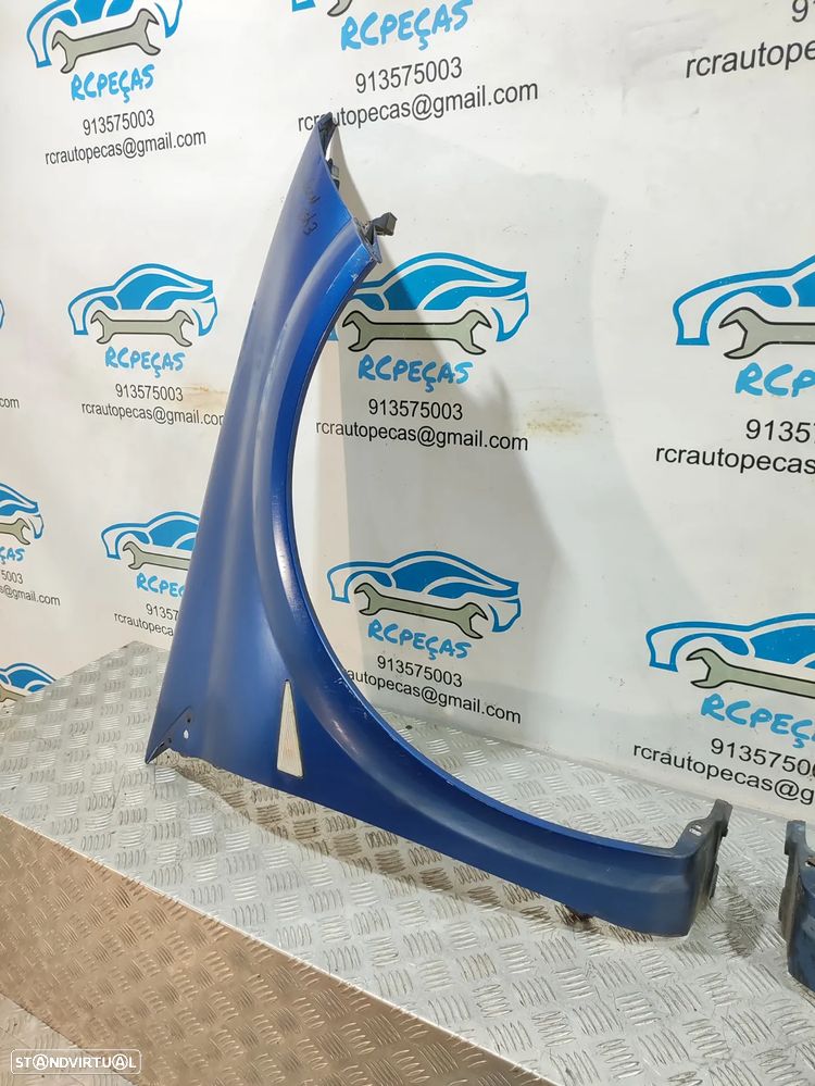 FRENTE COMPLETA RENAULT MEGANE 2 II MK2 FACELIFT CAPOT PARACHOQUES GUARDA-LAMAS OTICAS RADIADOR VENTILADOR FRENTE FIBRA REFORÇO - 9