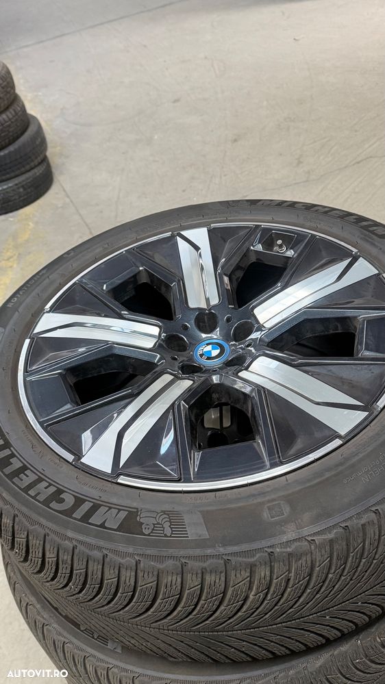 Vând jante originale BMW IX I20 pe 21” cu anvelope de iarnă - 2