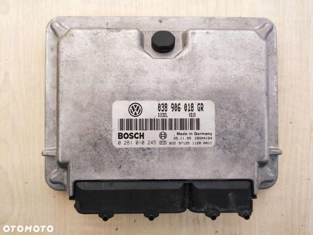 vag ecu 1,9 tdi komputer sterownik silnika 038906018gr - 1