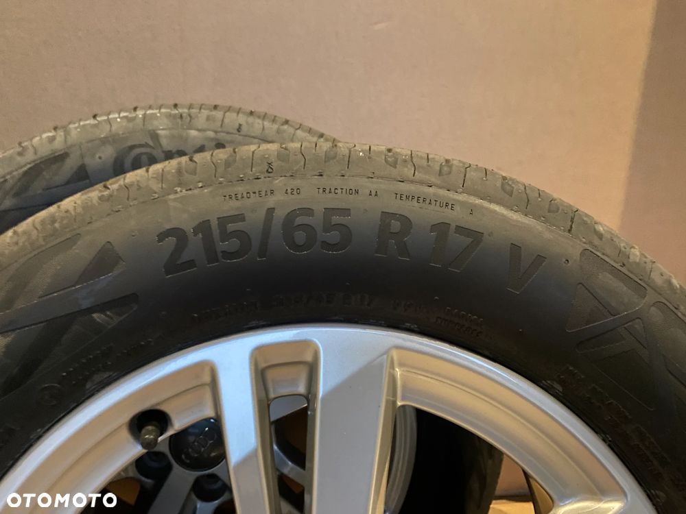 Koła 17 cali Audi Q3 83A Continental 215/65R17 2024 r. felgi 83A601025F 28k - 4