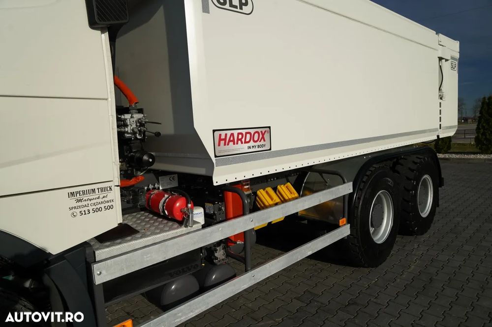 Volvo FMX 550 / 6x4 / BASCULATOR / BASCULANTĂ / HARDOX / HAYON HIDRAULIC / EURO 6 / - 16