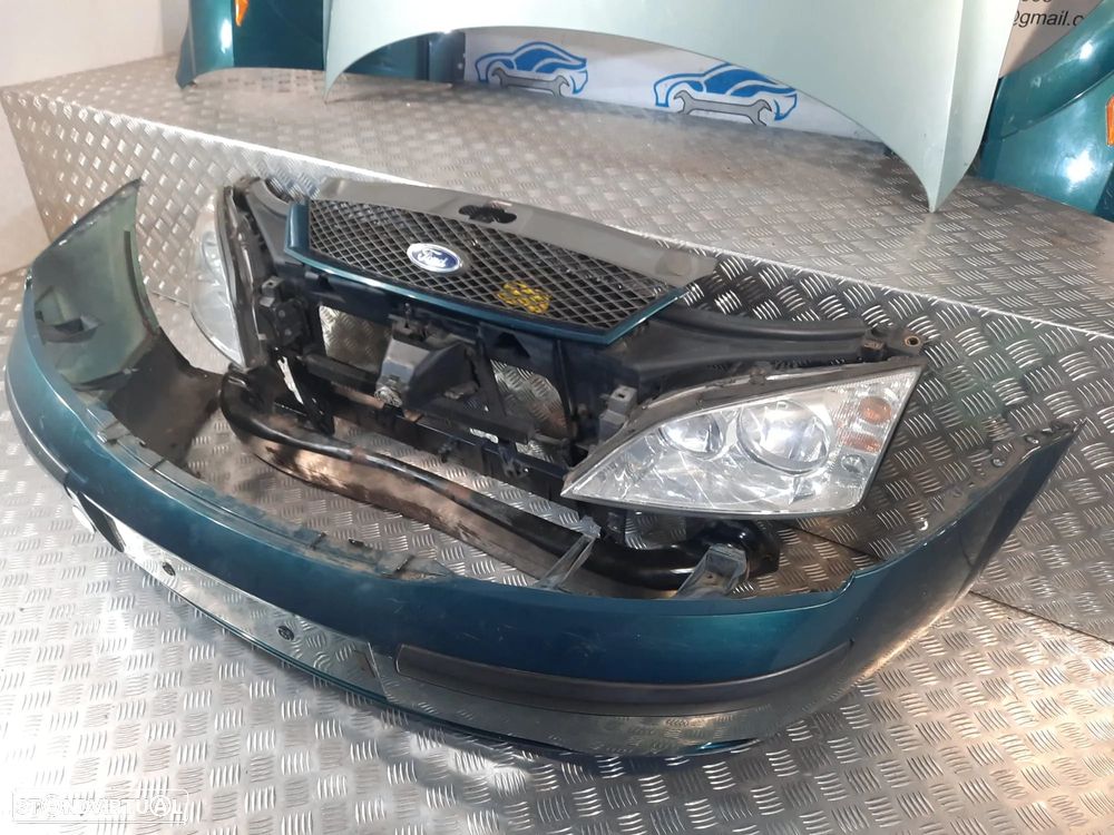 FRENTE COMPLETA FORD MONDEO III 3 MK3 CAPOT PARACHOQUES GUARDA-LAMAS OTICAS RADIADOR VENTILADOR FRENTE FIBRA REFORÇO - 4