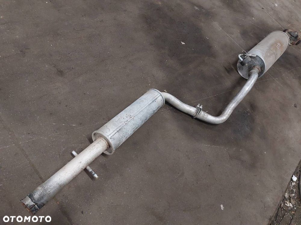 TŁUMIK WYDECH ŚRODKOWY + KOŃCOWY VOLKSWAGEN GOLF IV 1.4 16V - 2