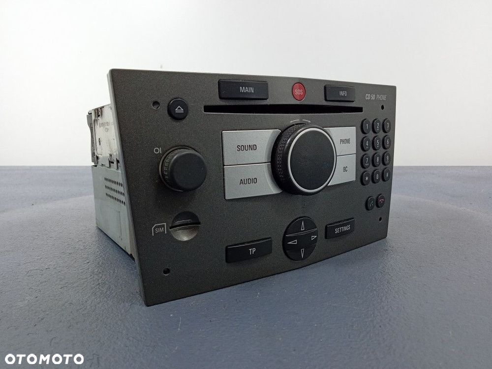 ASTRA III H RADIO FABRYCZNE OEM CD50 13157571 - 3