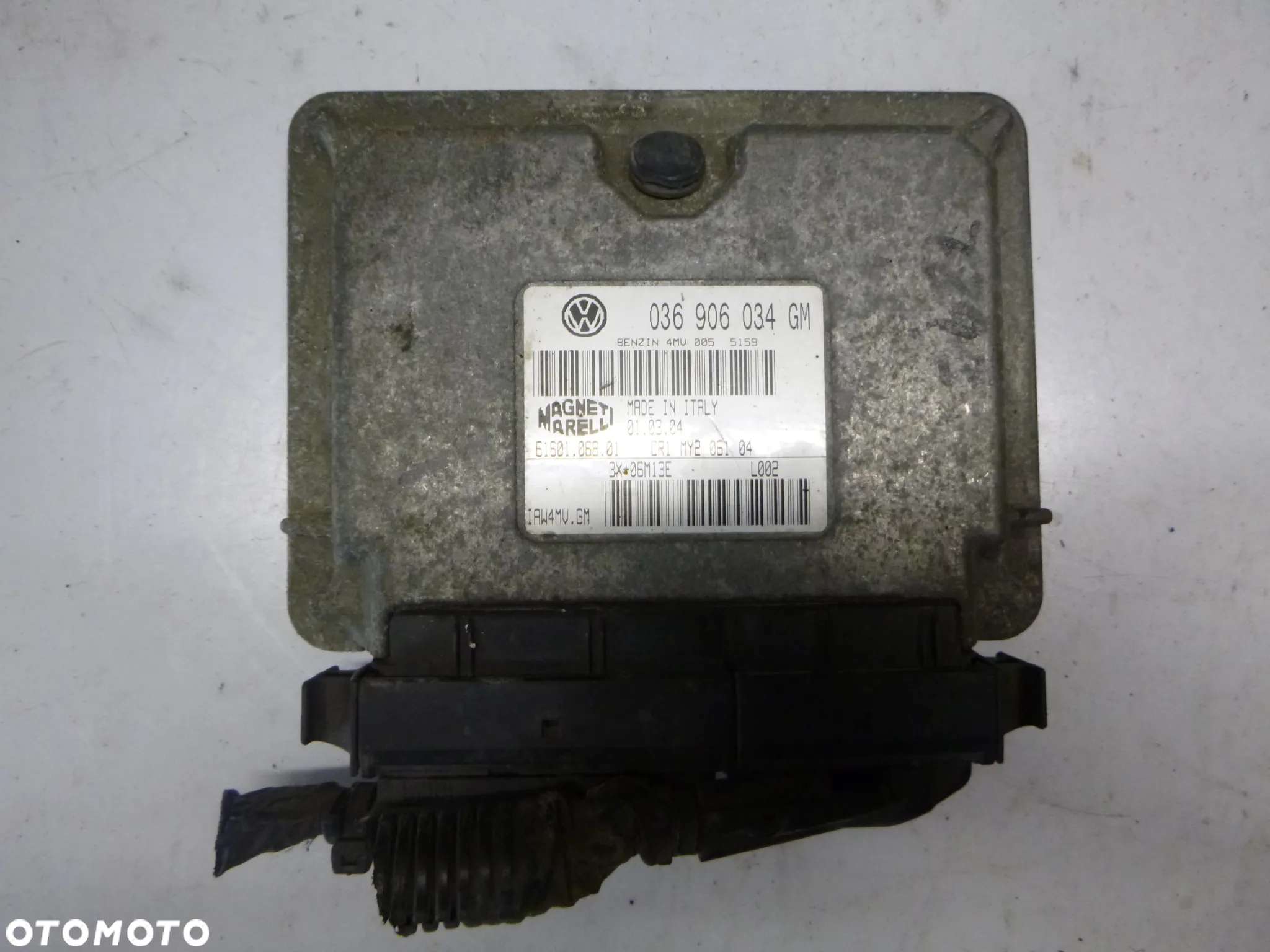 ZESTAW STARTOWY SEAT CORDOBA II 1,4 16V 2004r  STEROWNIK  036906034GM   IAW4MV.GM - 2