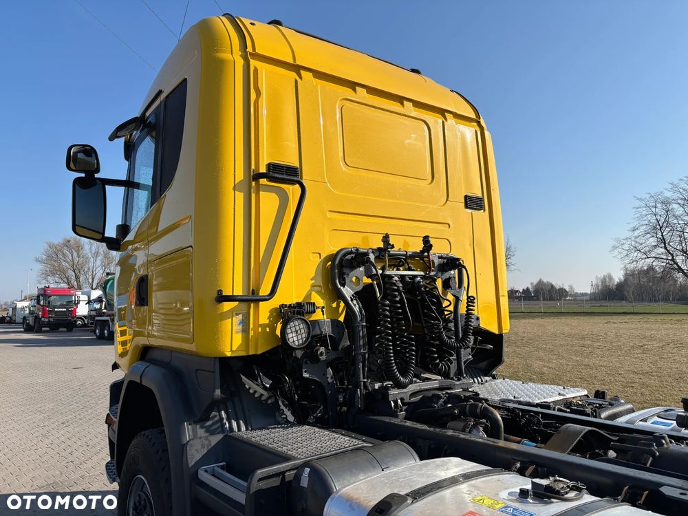 Scania Scania G490  4x4 stały napęd na wał, EURO 6, skrzynia redukcyjna , biegi terenowe , hydraulika do wywrotu, z Niemiec (G410 , G450) - 16
