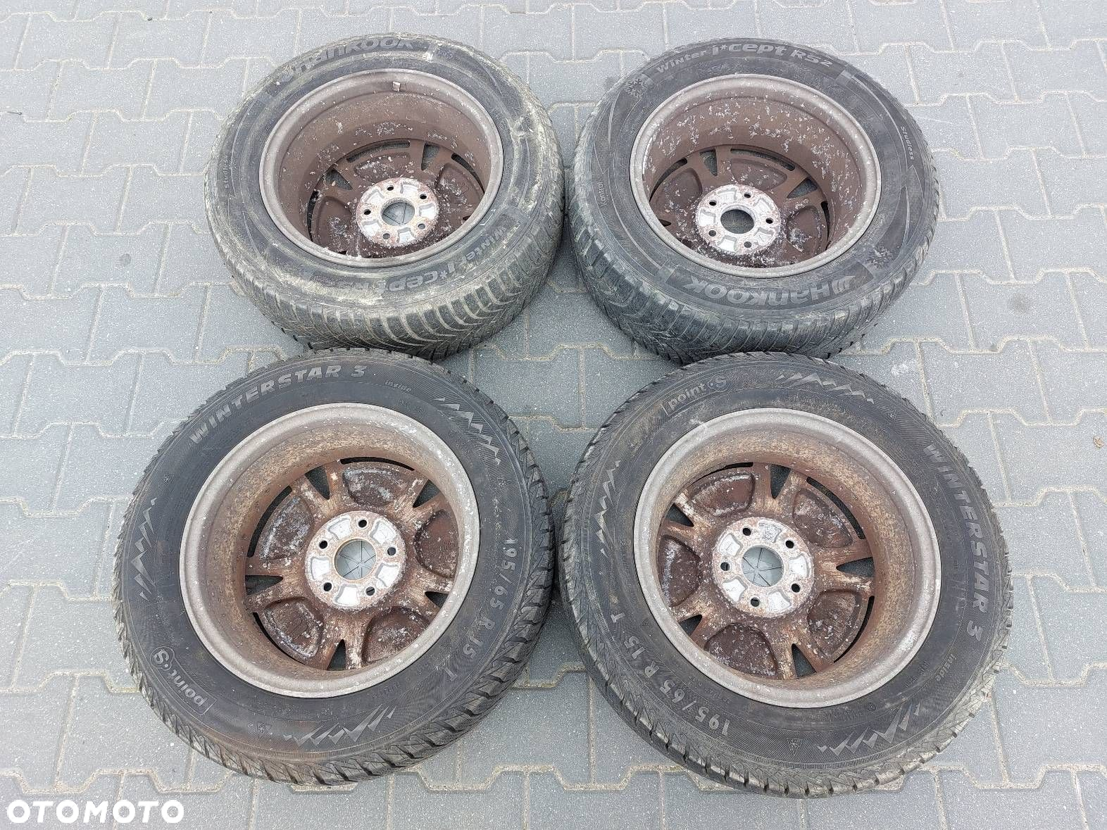 FELGI ALUMINIOWE 4 SZT 5x114,3 6Jx15 ET45 FI64,1 HONDA CIVIC VIII - 11