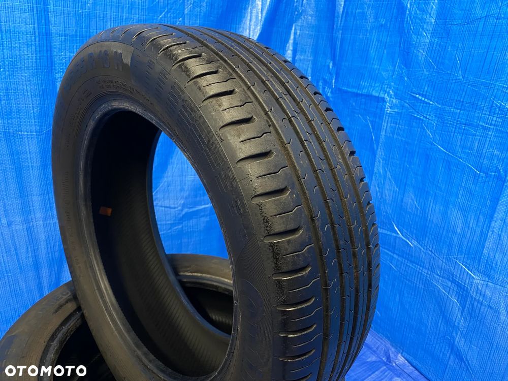 OPONA 16 OPONY LETNIE LATO KOMPLET OPON 4SZT CONTINENTAL CONTI ECO CONTACT 5 195/55R16 87H BIEŻNIK 6,9mm - 4