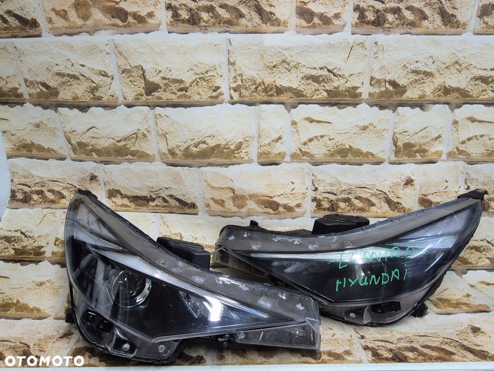 hyundai elantra VII 7 zwykła lampa soczewka europejsa oryginał demontaż - 14