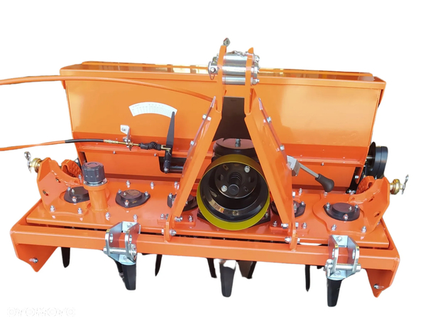 Brona aktywna wirnikowa z siewnikiem  LXG 110 cm  -  130 cm Raty Transport