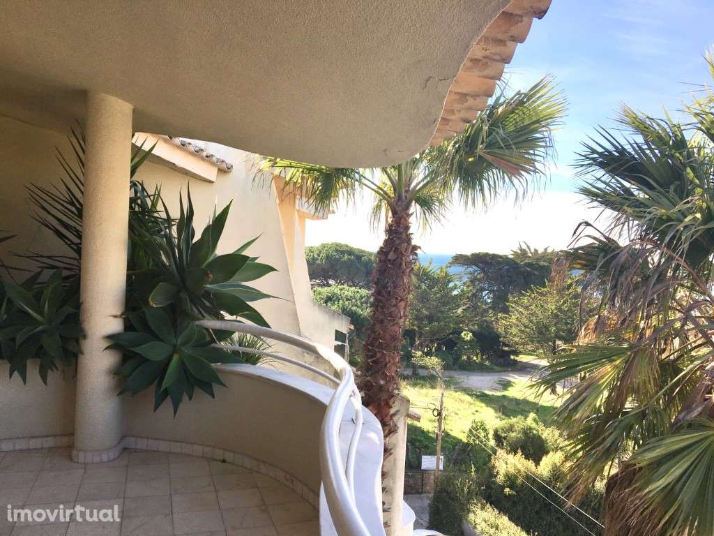 Apartamento T3 para arrendamento no Monte Estoril com vista de mar - Grande imagem: 2/17