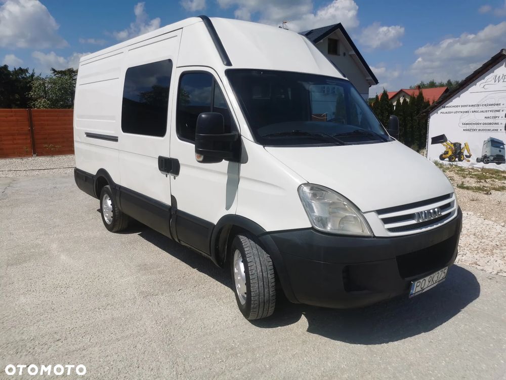 Renault Daily doka 7-osobowy Dubel 2.3HPi-120KM Brygadówka L3H2 Hak - 1