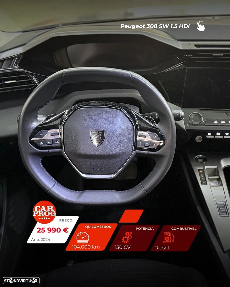 Peugeot 308 SW 1.5 BlueHDi Active Pack EAT8 - 9