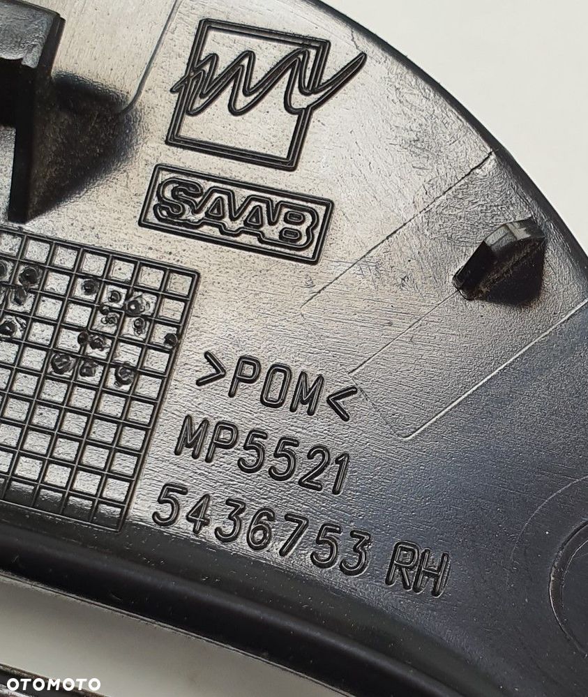 PROWADNICA PASA PRAWY PRZÓD SAAB 9-5 95 5436753 - 4