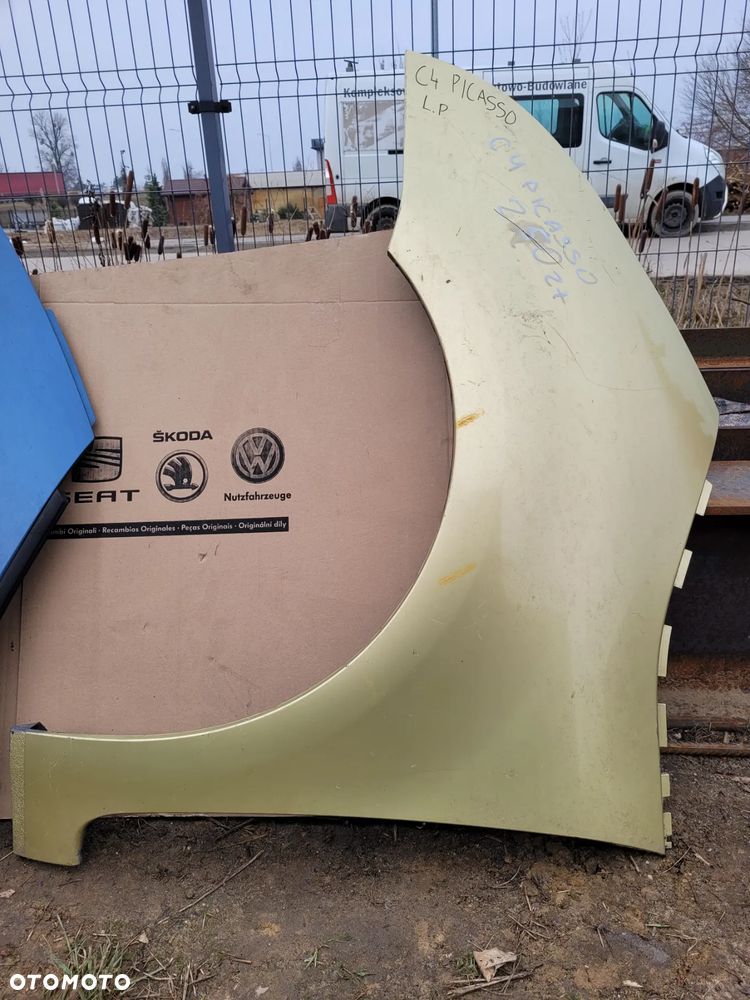 BŁOTNIK LEWY PRZÓD CITROEN C4 PICASSO - 3